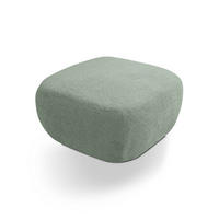 POLSTERHOCKER AMICO Modern Sitzhocker, Fußhocker Grün - Grün, Holzwerkstoff/Kunststoff (75/39/75cm) - MASSENO