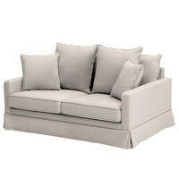 2,5-SITZER SOFA mit Husse - Webstoff - Multicolor/Hellgrau, Textil (170/89/110cm) - home24