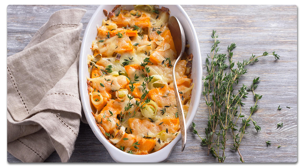 Kürbislasagne