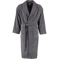 BADEMANTEL UNISEX SCHALKRAGEN SIR & LADY ZINN - 02 - Grau, Textil (Snull) - Rhomtuft