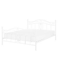 METALLBETT 140/200cm Weiß Antlia - Weiß, Metall (140/200cm) - Beliani