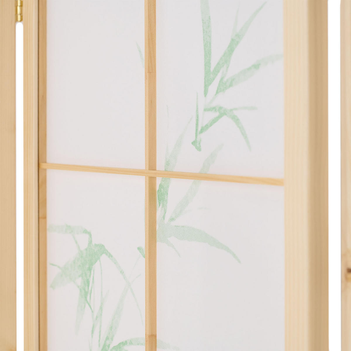 PARAVENT 264/179 cm Natur Holz Shoji Bambus - Naturfarben, Holz (220/175/2cm) - Homestyle4u