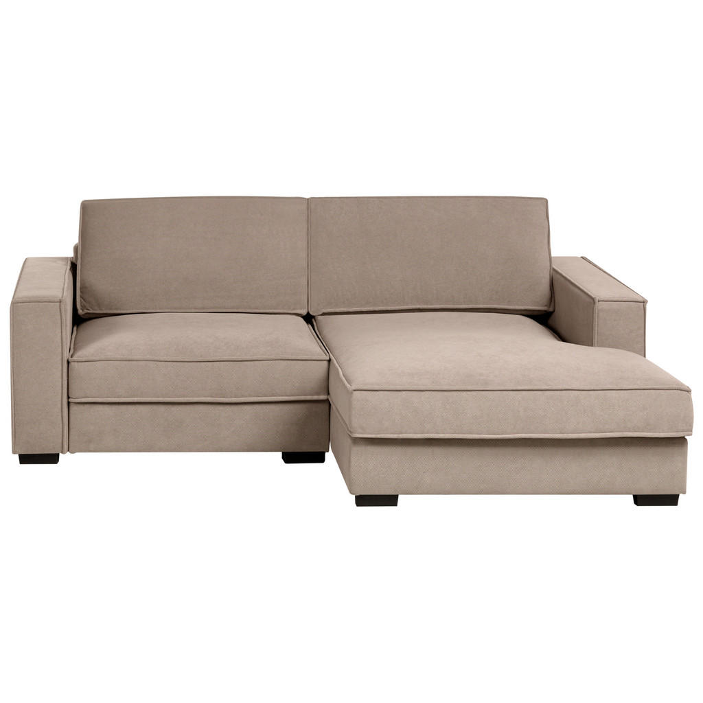 COLȚAR textil taupe pe partea stângă Kolding