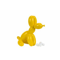 SKULPTUR Gelb 30/28 cm - Gelb, Stein (1.15/28/18cm) - KUNSTLOFT