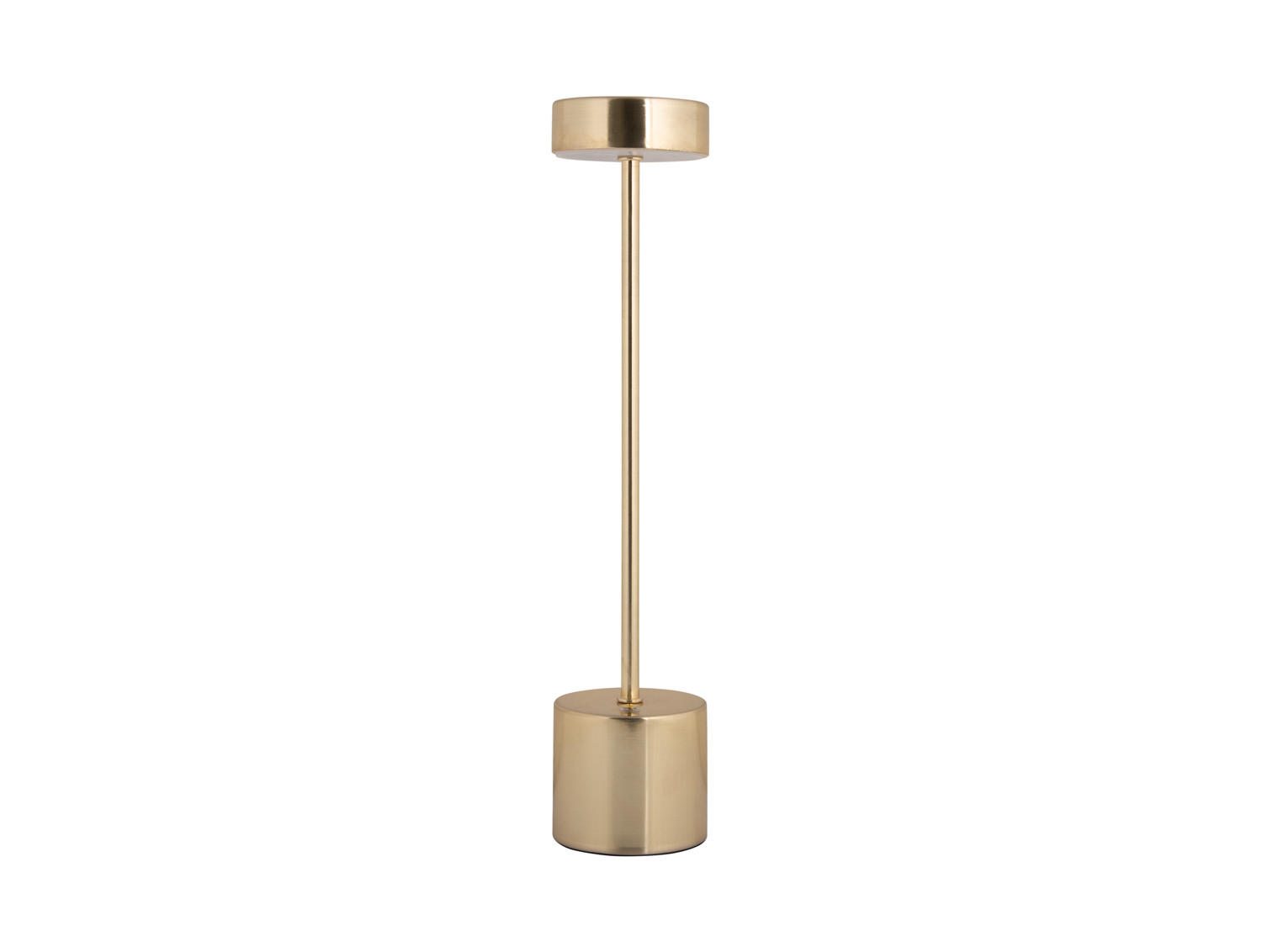 Leitmotiv Tischlampe Gold 8x37.5x8 cm