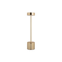 TISCHLAMPE Ganar Gold 8/8/37.5 cm - Goldfarben, Metall (8/8/37.5cm) - Leitmotiv