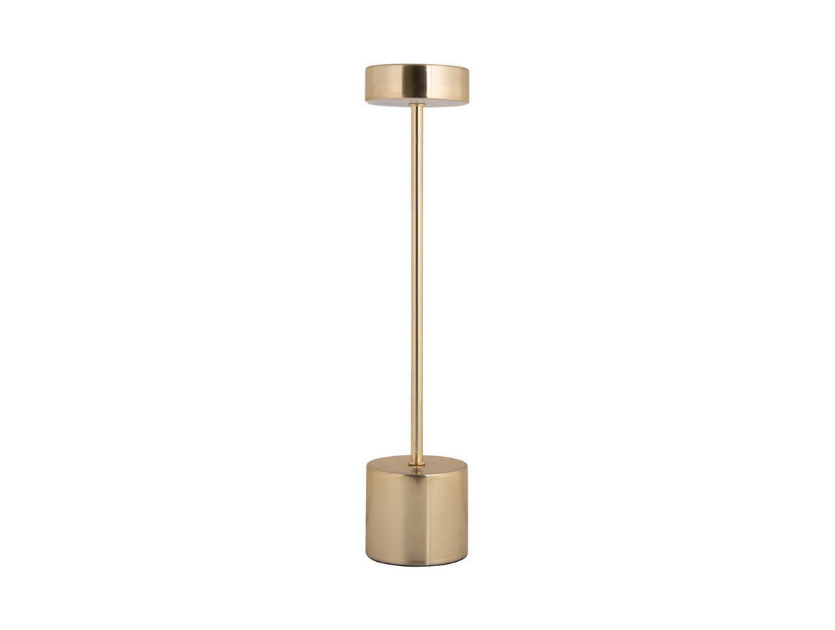 TISCHLAMPE Ganar Gold 8/8/37.5 cm - Goldfarben, Metall (8/8/37.5cm) - Leitmotiv