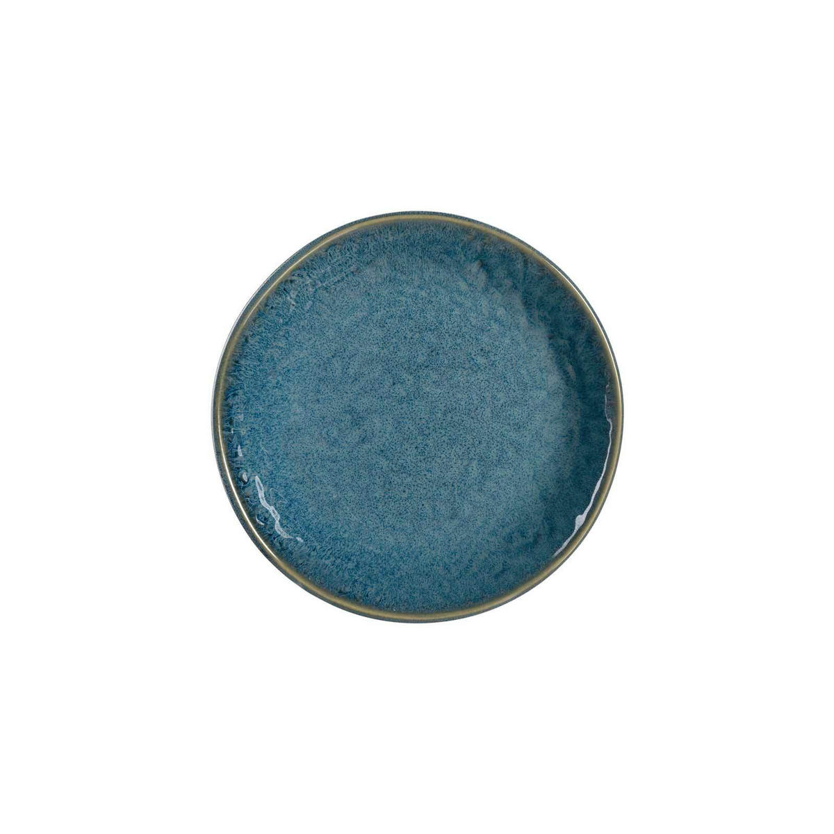 TELLERSET Matera blau 12er Set - Blau, Keramik (1/1/1cm) - Leonardo Living