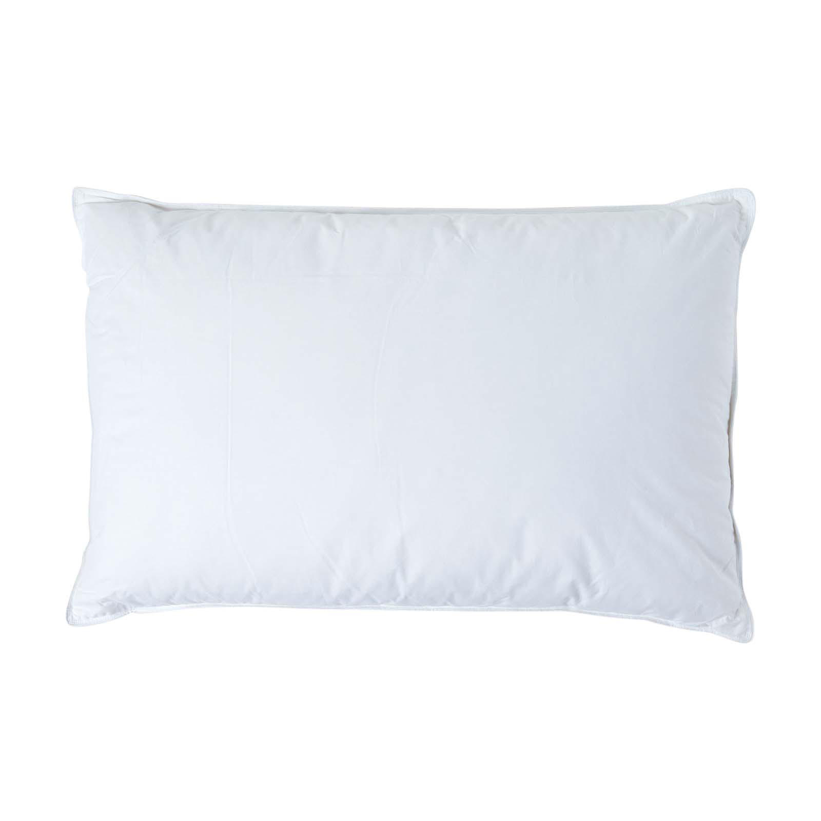 KOPFKISSEN Federkissen Ultraplume, 48/74 cm - Weiß, Textil (48/74cm) - Homescapes