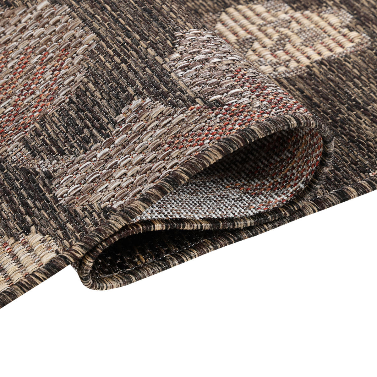 TEPPICH MELISSA DUNKELBRAUN 150/240 cm - Dunkelbraun, Textil (150/240cm) - Tapiso