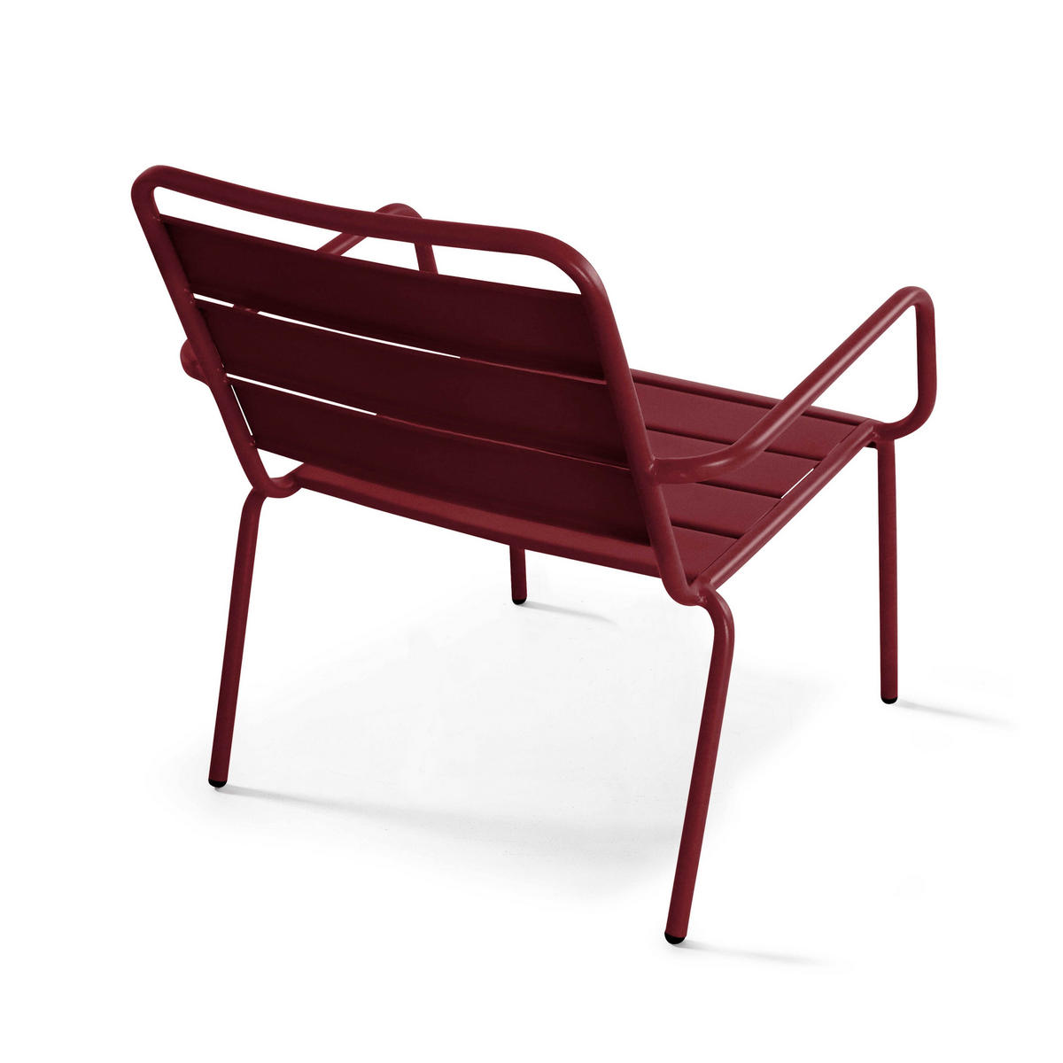 RELAXSESSEL, Lila - Lila, Metall (65/76/70cm) - Oviala