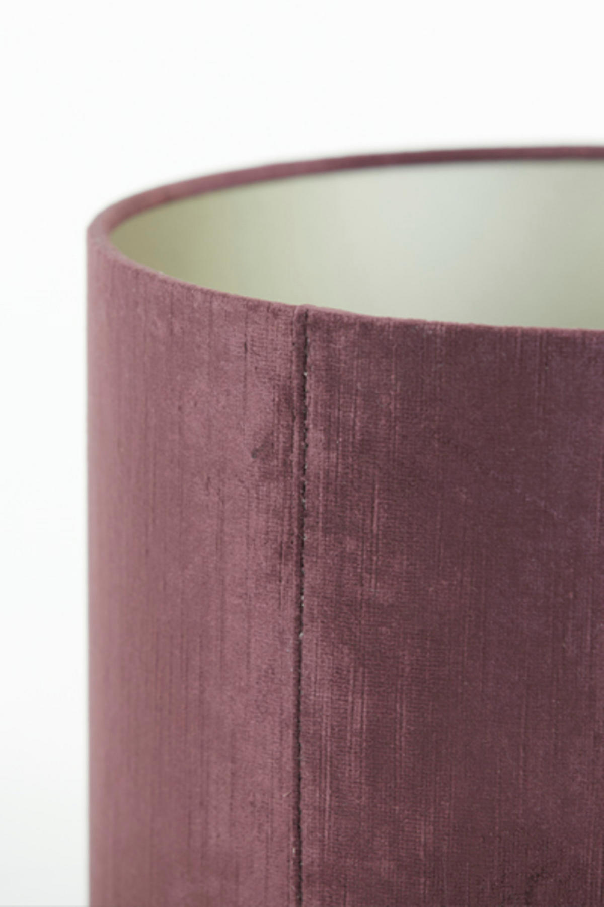 LAMPENSCHIRM Gemstone Violet Ø40/30 cm - Lila, Textil (40/40/30cm) - Light & Living