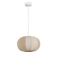 PENDELLEUCHTE Hugo Pd1 Aimi - Beige, Metall (30/30/20.4cm) - Paco Home