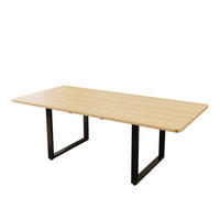 ESSTISCH ausziehbar 140-220/80 cm DE-39776 Eichenfarbe - Eichefarben, Holzwerkstoff (80/220/75cm) - ComfortXL