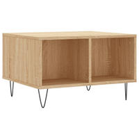 COUCHTISCH Sonoma-Eiche 60x50x36,5 cm Holzwerkstoff - Braun, Holzwerkstoff (60/50/36.5cm) - furnicato