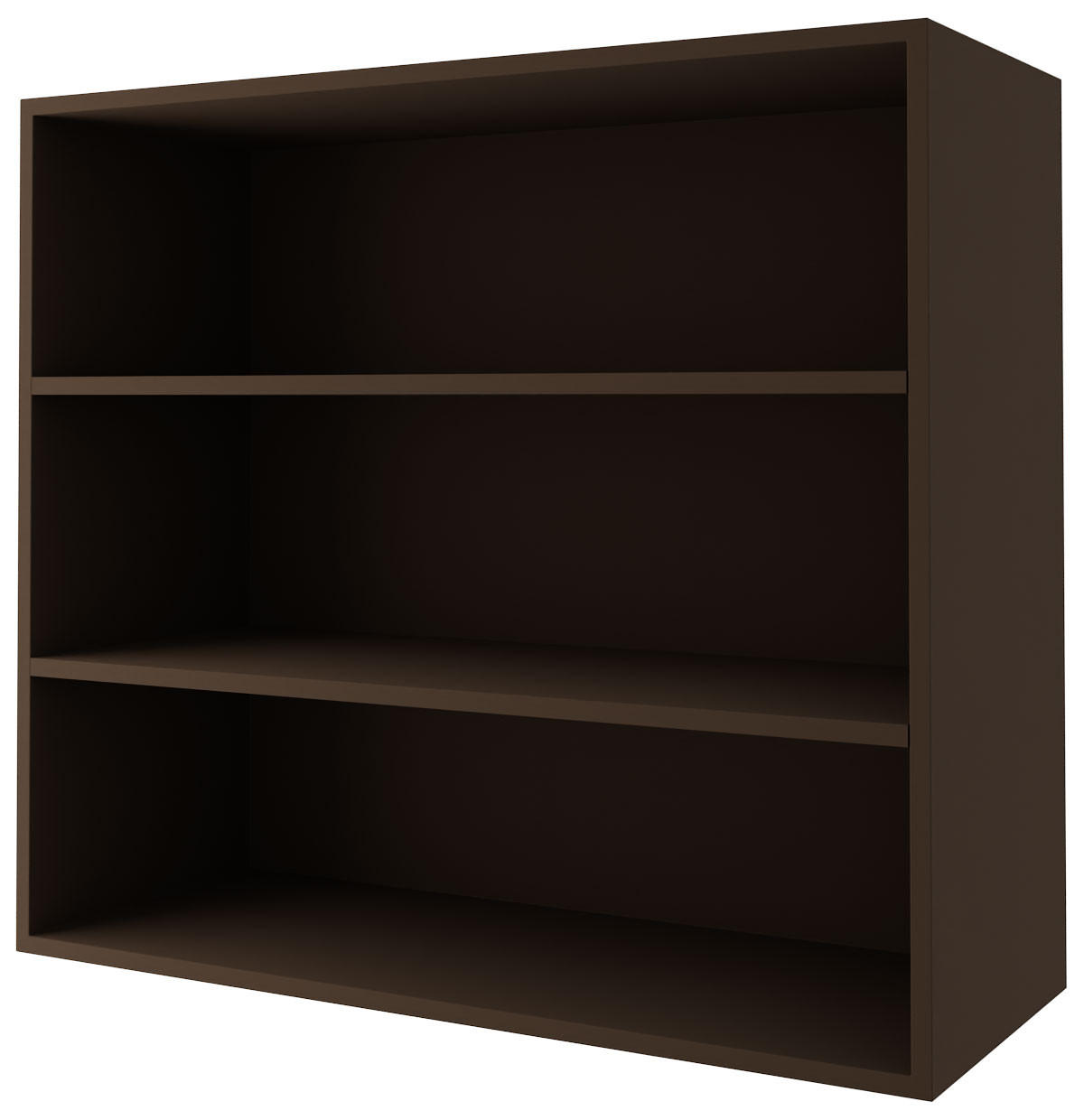 KÜCHENHÄNGESCHRANK Essen W3/80 Graphit Hochglanz / Lava Matt 80 / 32,5 / 72cm - Dunkelgrau/Graphitfarben, Holz/Holzwerkstoff (80/72/32.5cm) - Feldmann-Wohnen
