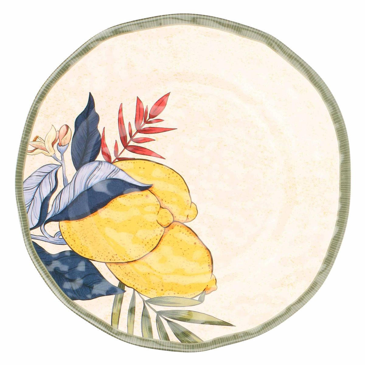 FRÜHSTÜCKSTELLER / Dessertteller Ø 21 cm Limu Set mit 2 Stück - Currygelb, Kunststoff (21/2/21cm)