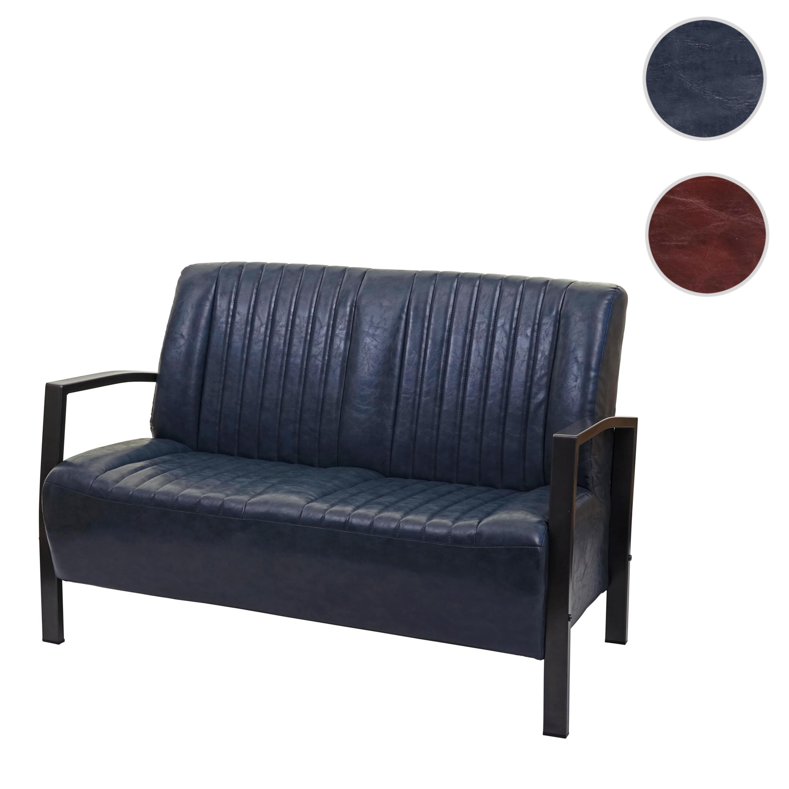 2-SITZER SOFA Grau - Grau, Textil (127/86/70cm) - MCW
