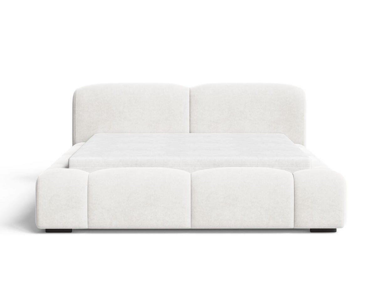 POLSTERBETT Aubi 180x200 Creme - Creme, Textil (180/200cm) - Graingold