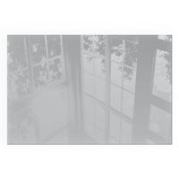 GLASPLATTE für Kamin 60x40 cm - Grau, Glas (60/40/0.4cm) - TULUP