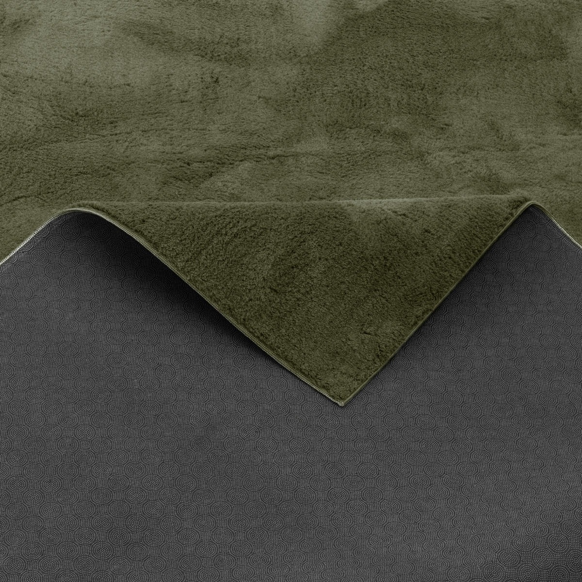 FELLTEPPICH SUPER SOFT PEARL - Waldgrün, Textil (200/290cm) - Pergamon