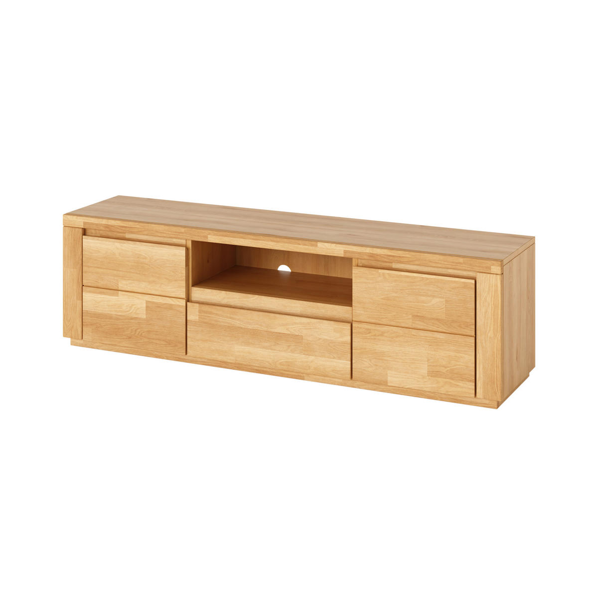 LOWBOARD Viborg - Braun, Holz (37/47/160cm) - kiki design