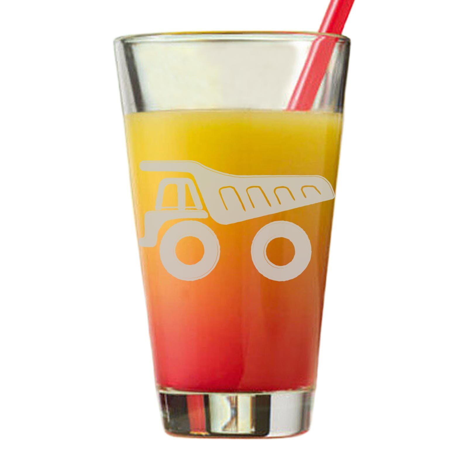 KINDERBECHER Kipper transparent 300 ml - Transparent, Glas (0.3L) - LUXENTU