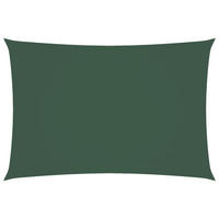 SONNENSEGEL Oxford-Gewebe Rechteckig 2,5x4,5 m Dunkelgrün - Grün, Textil (450/250cm) - furnicato