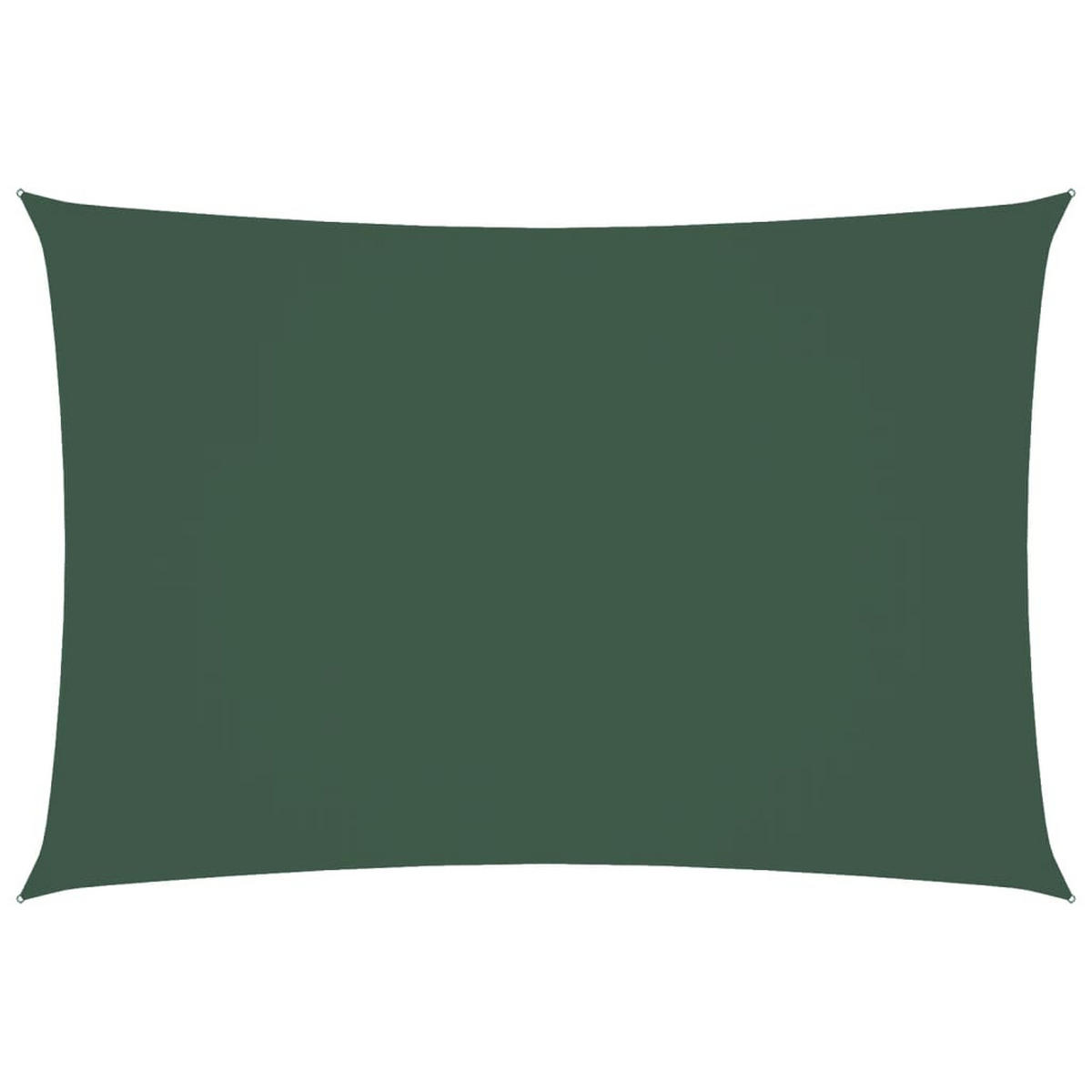 SONNENSEGEL Oxford-Gewebe Rechteckig 2,5x4,5 m Dunkelgrün - Grün, Textil (450/250cm) - furnicato