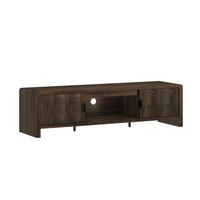 FERNSEHSCHRANK Lukkodso - Walnussfarben, Holzwerkstoff (150/40/40cm) - [en.casa]