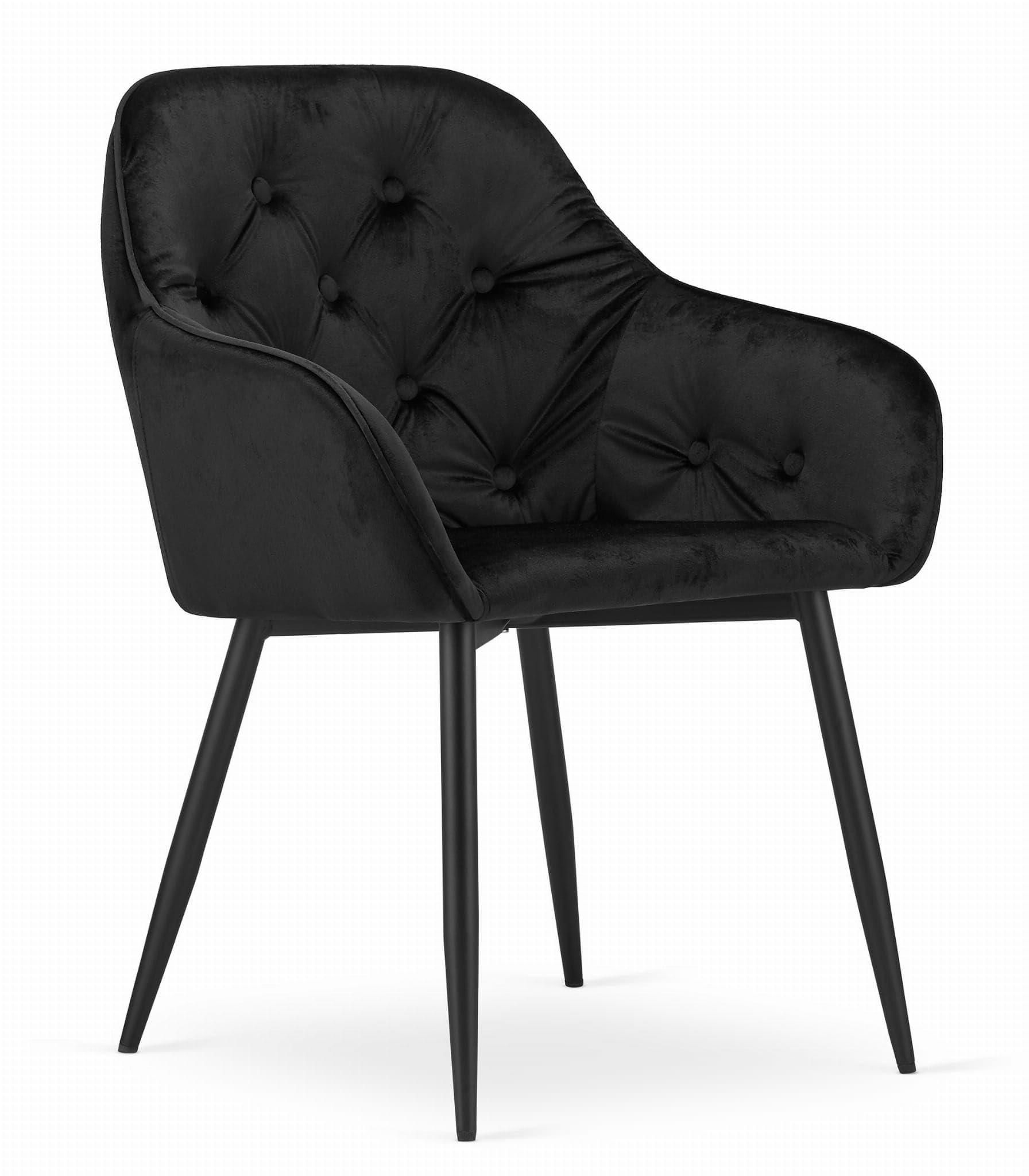 Best For Home Esszimmerstuhl Schwarz 56x81x56 cm