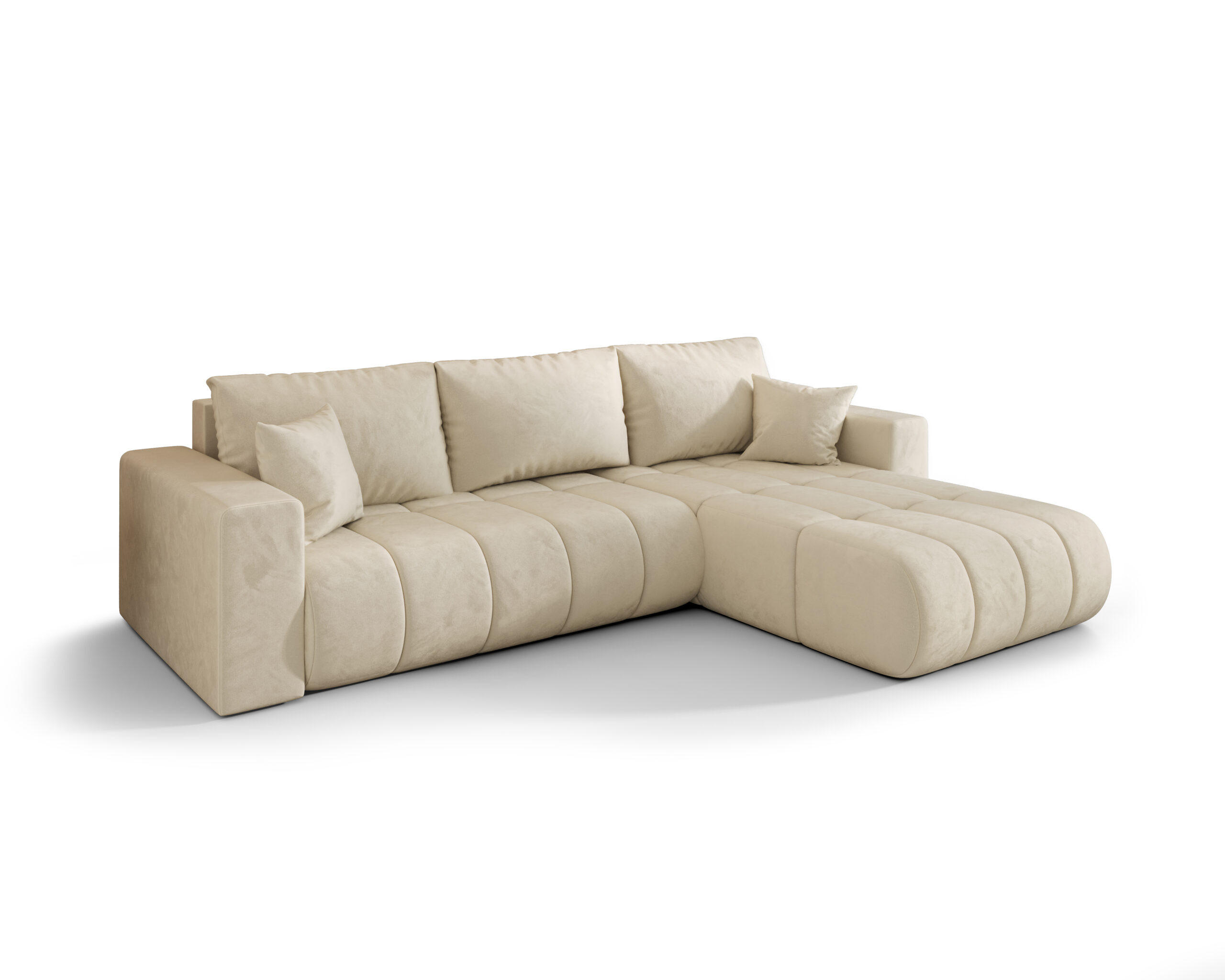 Kaiser Möbel Ecksofa Ecru 280x190 cm