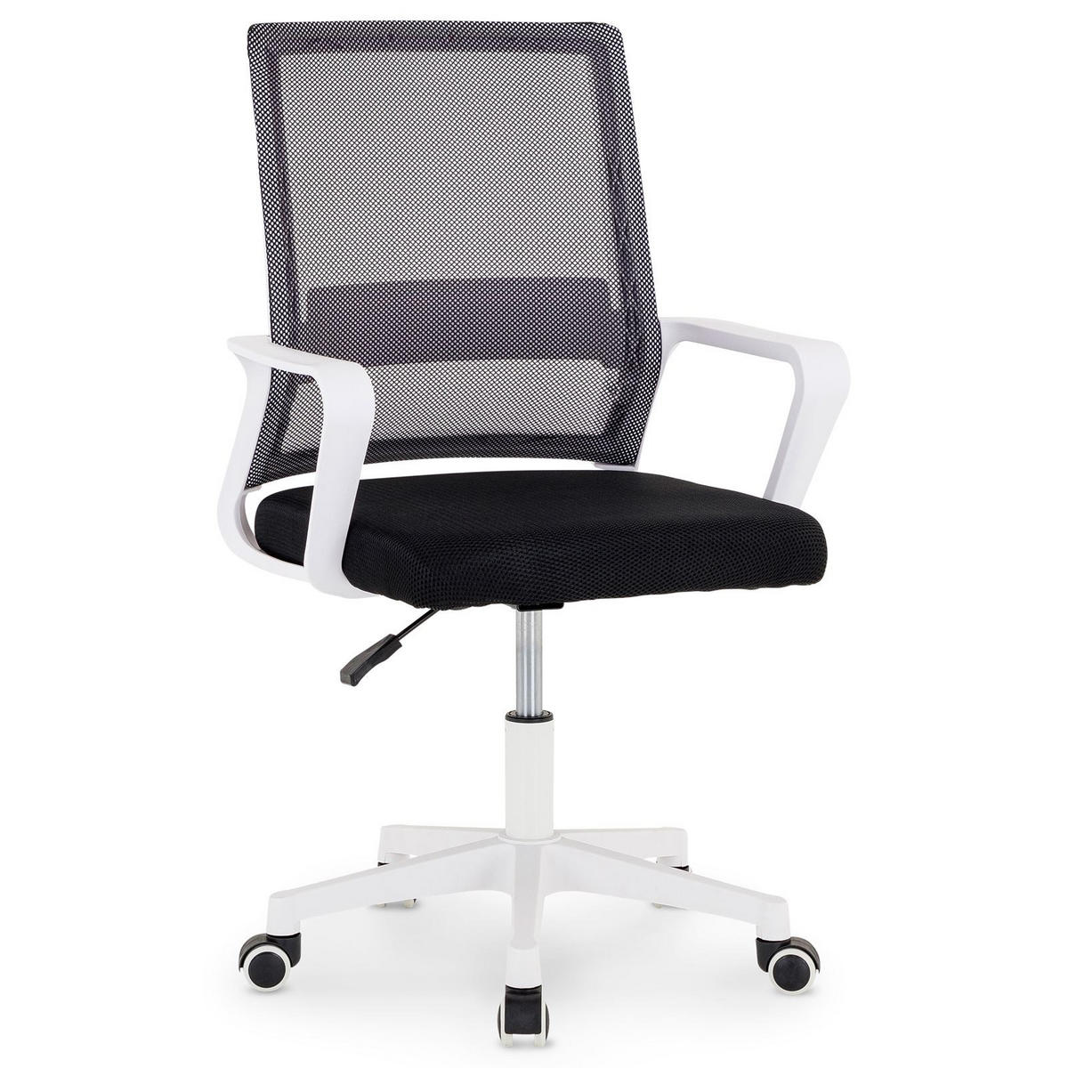 BÜRODREHSTUHL PERTH - Schwarz, Kunststoff (62/102/58cm) - IDIMEX