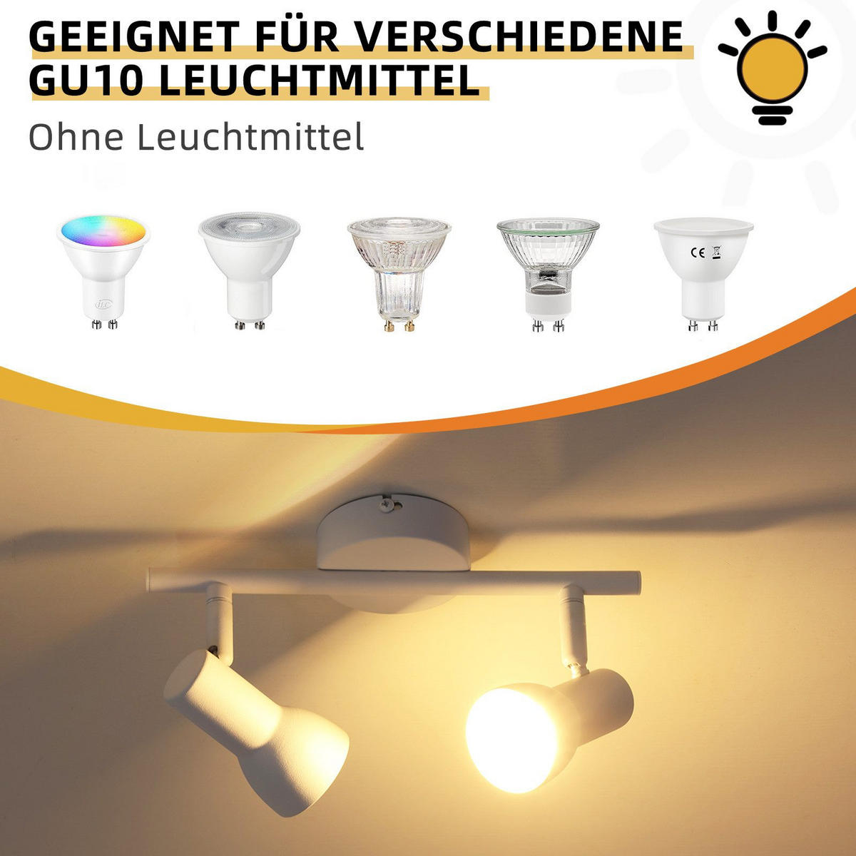 DECKENLEUCHTE Lewter 25.5/8/15.5cm - Weiß, Metall (25.5/8/15.5cm) - Nettlife