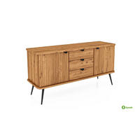 KOMMODE LINA - Wildeiche, Holz (144/72/46cm) - byoak