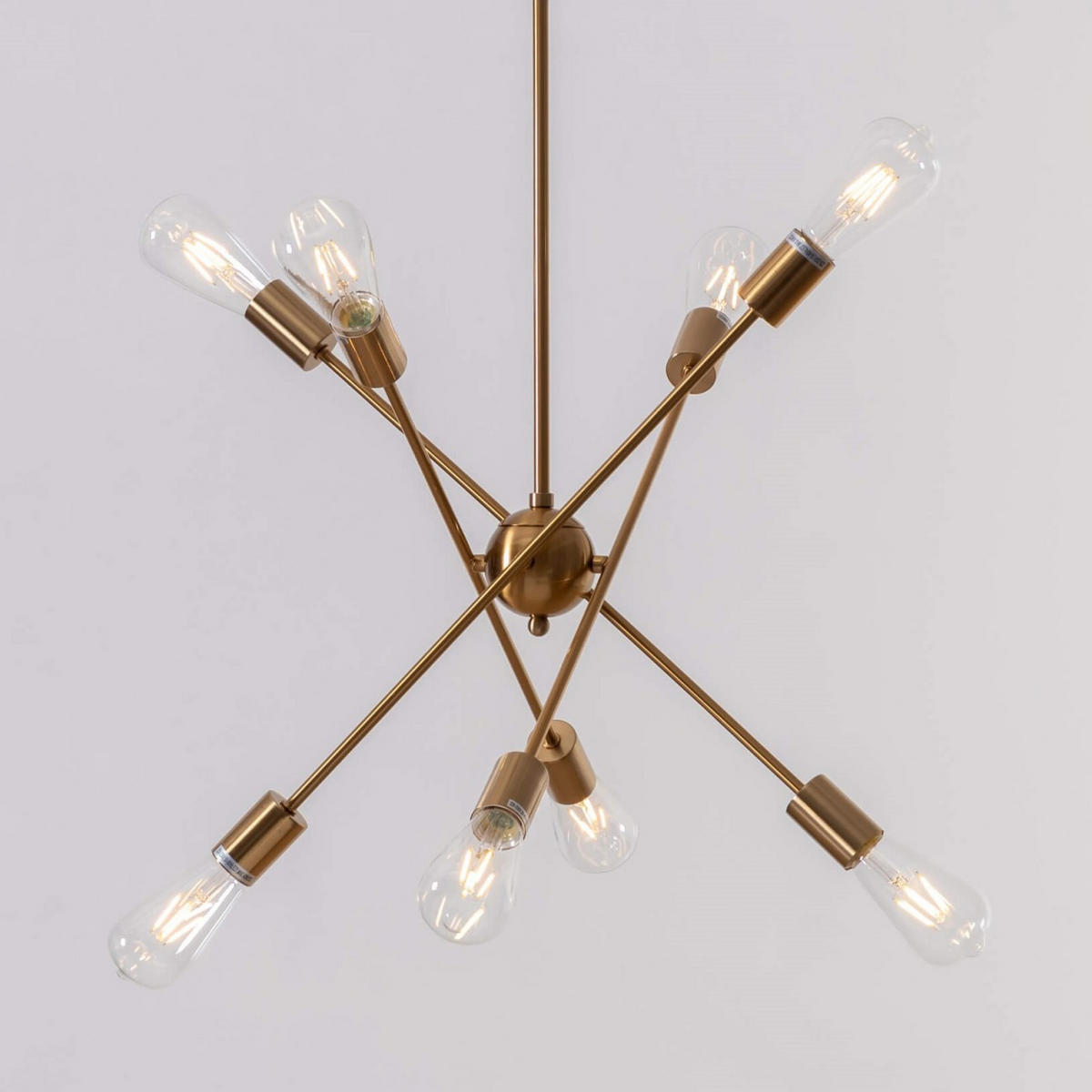 HÄNGELEUCHTE Sagitta, Messing, 60cm - Goldfarben, Metall (60/60/60cm) - KOSILUM