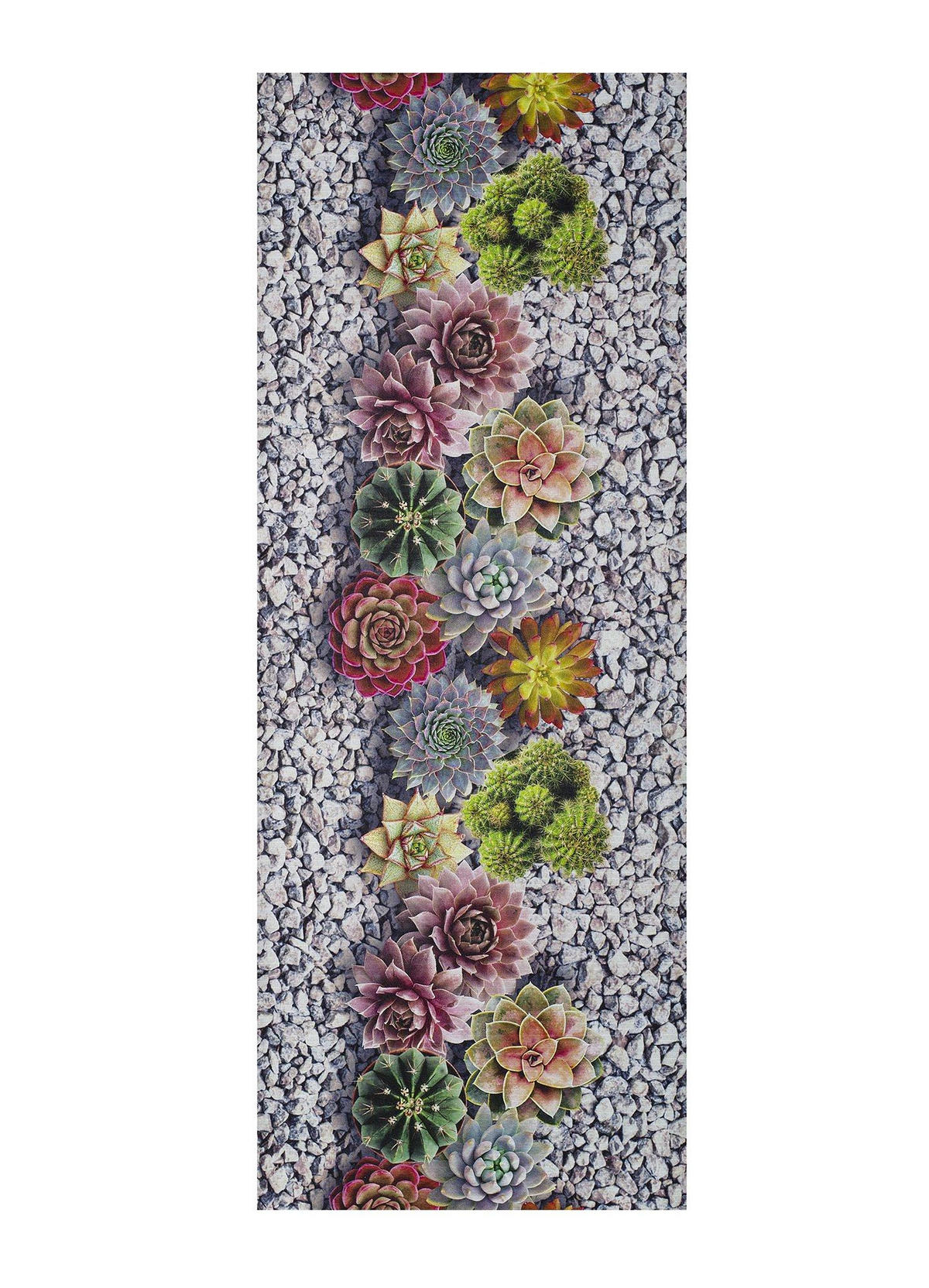 VINYL-KÜCHENTEPPICH Grau Sprinty 52/100 cm - Multicolor, Kunststoff/Textil (52/100cm) - Atticgo