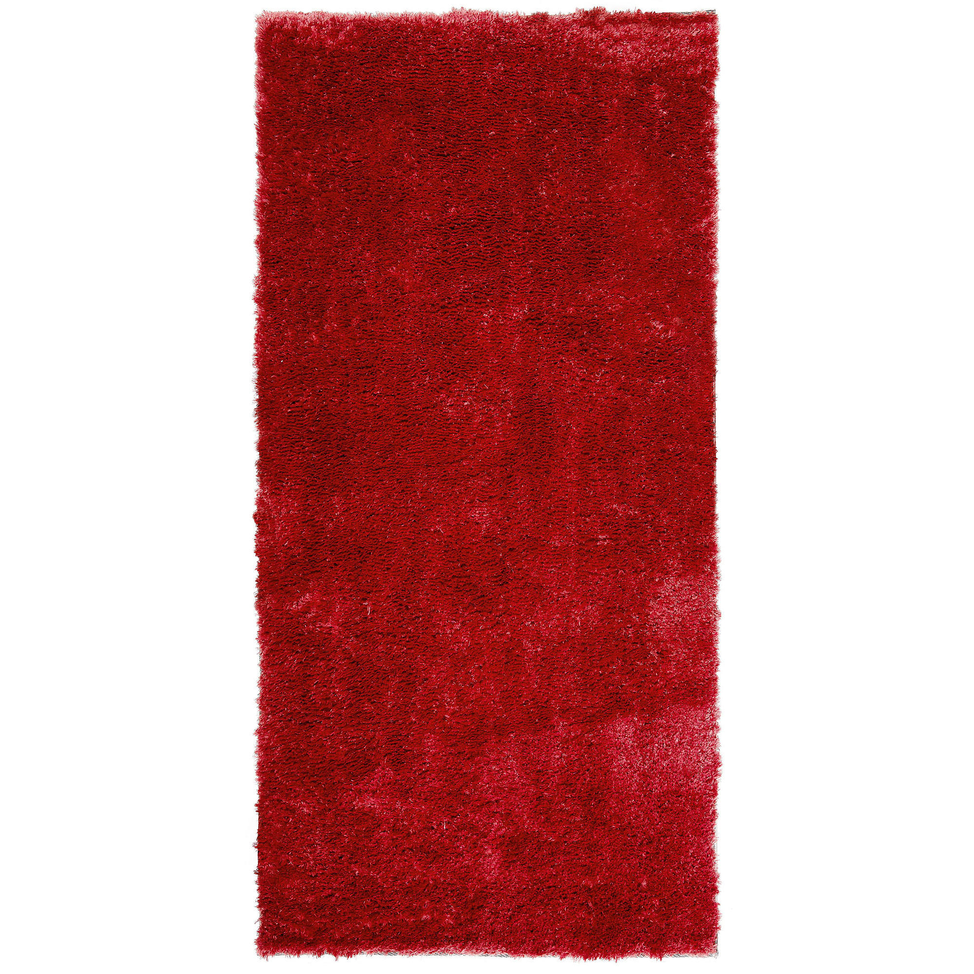 SHAGGY-TEPPICH Evren 150/80 cm - Rot, Kunststoff (80/150cm) - Beliani
