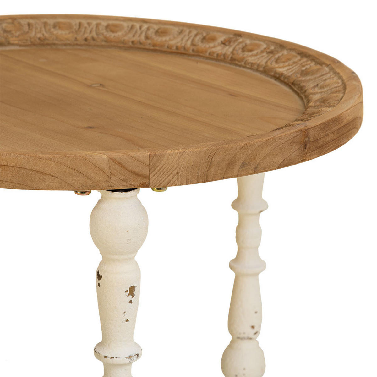 TISCH aus Holz, braun, 51x61cm - Braun, Holz (51/51/61cm) - Wanderlust