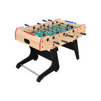 TISCHFUSSBALL - 137cm x 74.5cm - MDF - naturfarben hell - STADIUM - Naturfarben, Holz (137/74.5cm) - Vente-Unique