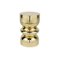 BEISTELLTISCH Kinga - Gold - 29.5/29.5/48 cm - Goldfarben, Metall (29.5/29.5/48cm)