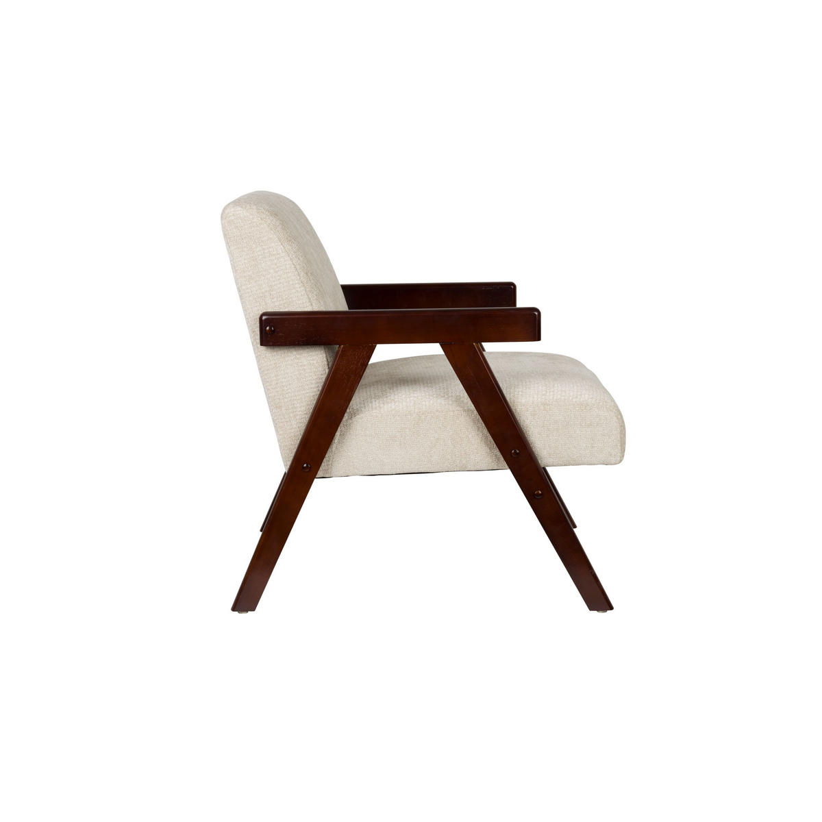 SESSEL Panadero Braun/ Beige - Braun, Textil (61/73/71.5cm) - Housecraft Living