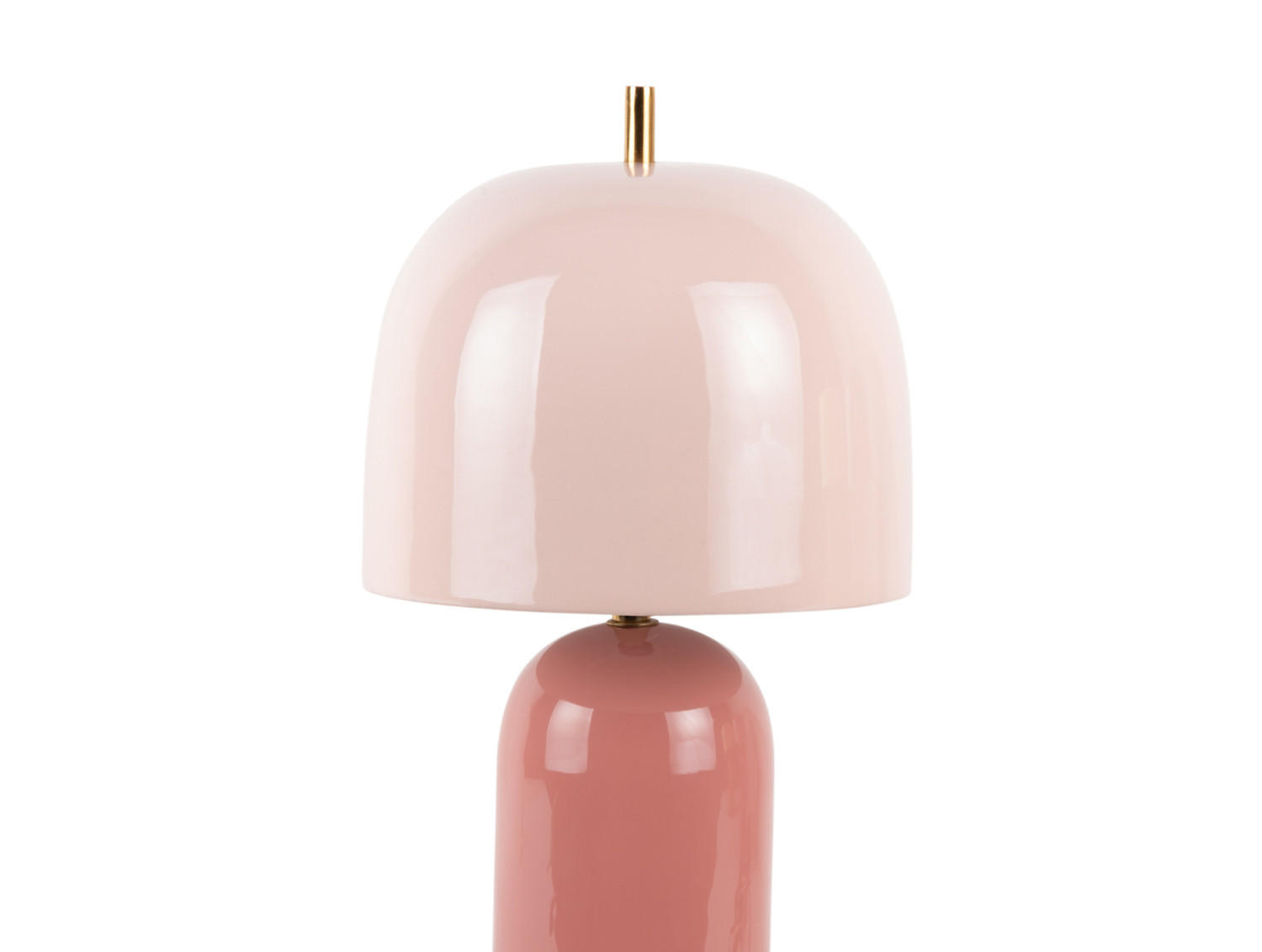 TISCHLAMPE Rico 20/20/43 cm - Pink, Metall (20/20/43cm) - Leitmotiv