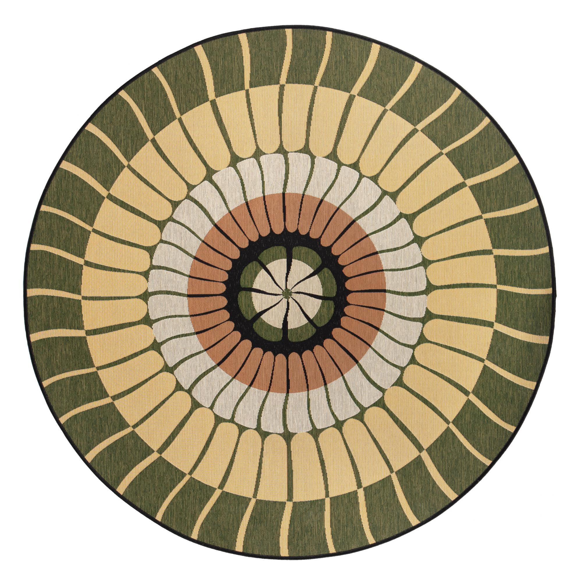 Vivaraise Outdoor-Teppich Grün 200x200 cm