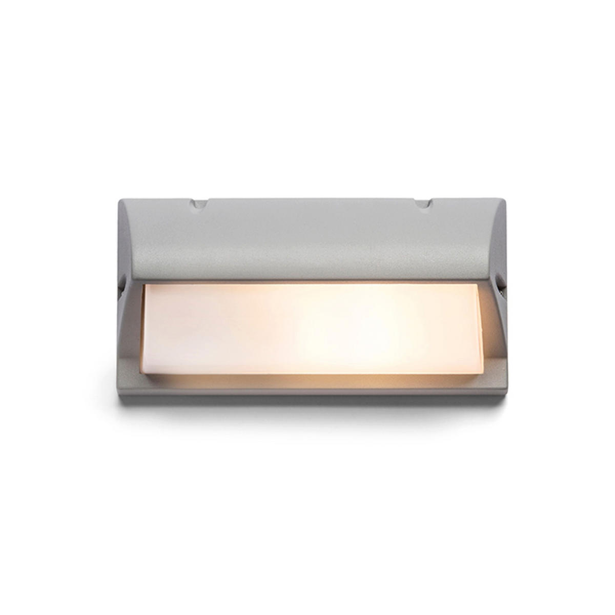 AUSSENLEUCHTE MORA Silbergrau 15 W IP54 - Grau, Metall (117/25/125cm) - Rendl