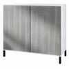 KOMMODE Skadu Avola-Anthrazit - Anthrazit, Holzwerkstoff (92.5/83.5/35cm) - Vladon