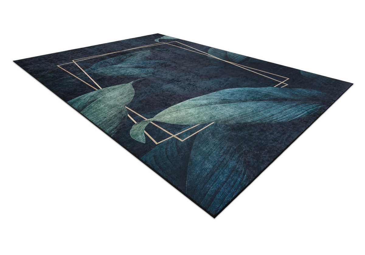 TEPPICH Andre 80/150 cm - Blau, Textil (80/150cm) - rugsX