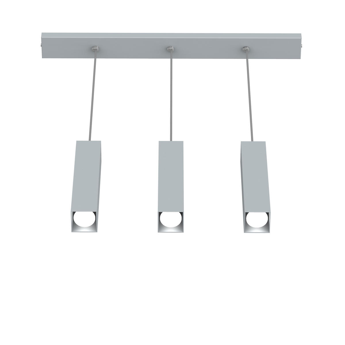 HÄNGELEUCHTE - Grau, Metall (6/50/30cm) - Lumicom