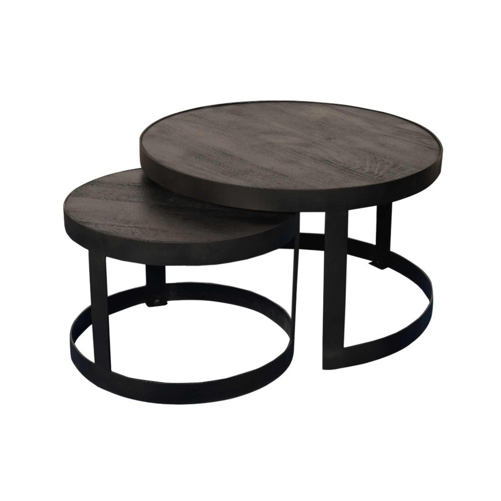 XXXLutz Couchtisch Schwarz 70x45x70 cm