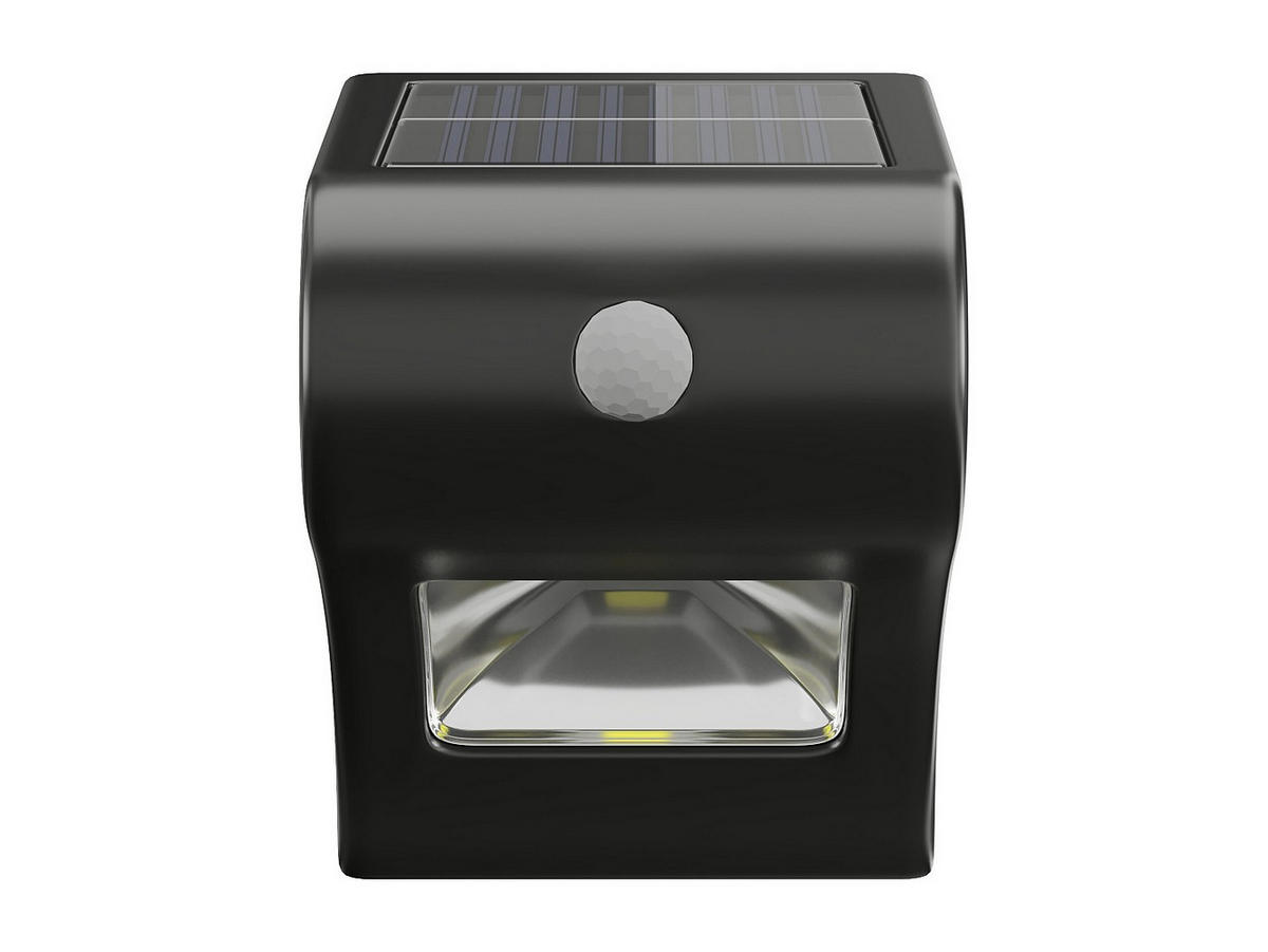 AUSSENWANDLEUCHTE - 8 cmcm x 8.5 cmcm - Plastik - Schwarz - NYALA - Schwarz, Kunststoff (8/11/8.5cm) - Vente-Unique